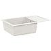 Lavello Bianco 780 x 500 mm 80% Quarzo e 20% Resina - Foto miniatura 1