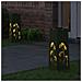Faro LED solare per sentieri 2 pcs Verde oliva - Foto miniatura 3