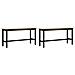 Panchina da pranzo 2 pcs Rovere Sonoma 100 x 32,5 x 48,5 cm - Foto miniatura 1