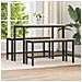 Panchina da pranzo 2 pcs Rovere Sonoma 100 x 32,5 x 48,5 cm - Foto miniatura 2