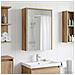 Mobiletto per specchio da bagno con porta Rovere Artigianale - Foto miniatura 4