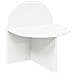 Comodino Bianco 40 x 35,5 x 45,5 cm Legno ingegnerizzato - Foto miniatura 1