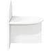 Comodino Bianco 40 x 35,5 x 45,5 cm Legno ingegnerizzato - Foto miniatura 5
