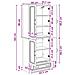 Set di armadi 2 pcs Legno antico Legno ingegnerizzato - Foto miniatura 8