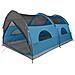 Tenda a tunnel con copertura impermeabile 10 persona Blu - Foto miniatura 4