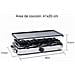69348 - Piastra grill, griglia per raclette, antiaderente, reversibile - Foto miniatura 3