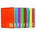 confezione da 10 pezzi - maxiquaderno ppl 210x297mm a4 20fg+1 80gr 1rigo one color - Foto miniatura 1