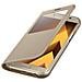 S View Standing Cover per Galaxy A5 2017 - Oro - Foto miniatura 1
