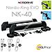 Portasci Barre Auto 4 Paia Sci 2 Snowboard Antifurto Alu Nk-40 N40010 - Foto miniatura 1