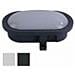 Plafoniera Tartaruga Nera Led Cm 17 Velamp - Foto miniatura 1