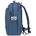 8365 Laptop Rucksack 17.3 blau - Foto miniatura 9