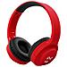 Cuffie Wireless DJ 601 M con Bluetooth e Microfono Integrato Colore Rosso - Foto miniatura 3
