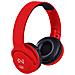 Cuffie Wireless DJ 601 M con Bluetooth e Microfono Integrato Colore Rosso - Foto miniatura 2