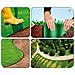 Flessibile Giardino Prato Erba Bordo 9m X 100mm Edger Verde Muro Di Confine Bordo - Foto miniatura 2
