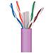 Cavo Utp Di Categoria 6 cu Lsfh In Colore Viola In Bobina Da 305 m 212310 di - Foto miniatura 1