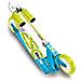 Js123008 - Monopattino Pieghevole, Con Contatore Di Velocità, Colore: Blu - Foto miniatura 2