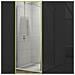 Lato Fisso Box Doccia Swing Adatto Per Porta Battente Swing Cristallo Temprato *** Misure : 77-80xh195 Cm Trasparente - Foto miniatura 2