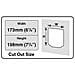 360w Microchip Cat Flap - Bianco - Foto miniatura 3