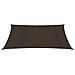 Vela Parasole 160 g / m² Marrone 2,5x3,5 m in HDPE - Foto miniatura 2