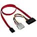 Connection Cable Serial ATA Rosso cavo SATA - Foto miniatura 2