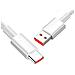 Cavo Dati E Ricarica Originale Turbo Charge Type-c 5a 1m White Bulk - Foto miniatura 1