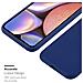 Custodia Compatibile Con Samsung Galaxy A10s In Candy Blu Scuro - Coperchio Protettivo In Silicone Tpu Flessibile - Foto miniatura 7