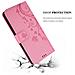 Custodia Compatibile Con Samsung Galaxy A30s / A50 S / A50 In Rosa Fiore - Coperchio Protettivo In Design Floreale Con Chiusura Magnetica, Funzione Stand E Slot Per Carte - Foto miniatura 7