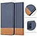 Custodia Compatibile Con Samsung Galaxy A51 4g / M40s In Blu Scuro Marrone - Coperchio Protettiva Con Chiusura Magnetica, Funzione Stand E Tasca Per Le Carte - Foto miniatura 6