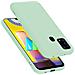 Custodia Compatibile Con Samsung Galaxy M31 In Liquid Verde Chiaro - Coperchio Protettivo In Silicone Tpu Flessibile - Foto miniatura 1