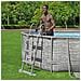 Scaletta Per Piscina Flowclear A 4 Gradini 107 Cm - Foto miniatura 1