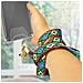 Collana Universale Per Smartphone, Nastro Di Cotone Colorato - Design Bogolan - Foto miniatura 3