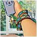 Collana Universale Per Smartphone, Nastro Di Cotone Colorato - Design Bogolan - Foto miniatura 4