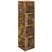Scaffale Angolare Rovere Fumo 33x33x132 Cm Legno Multistrato - Foto miniatura 2