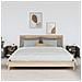 Comodini Grigi 2 Pz 40x34x45 Cm In Legno Massello Di Pino - Foto miniatura 3