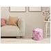 Pouf Salotto Camera Con Bottoni Imbottito Modello Velvet Parigi In Tinta Unita Pouf Cipria - Foto miniatura 3
