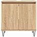 Mobile Da Bagno Rovere Sonoma 58x33x60 Cm In Legno Multistrato - Foto miniatura 9