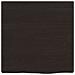 Piano Bagno Marrone Scuro 40x40x (2-4) cm Legno Massello Trattato - Foto miniatura 7