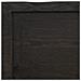 Piano Bagno Marrone Scuro 40x40x (2-4) cm Legno Massello Trattato - Foto miniatura 8