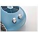 Termoventilatore da tavolo Vintage 8211, 2000 W Colore Blu Cromo - Foto miniatura 2