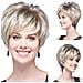 Parrucca Corta Chic Da Donna: Super Leggera E Traspirante Pale Blonde Modello 2 - Foto miniatura 1
