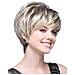 Parrucca Corta Chic Da Donna: Super Leggera E Traspirante Pale Blonde Modello 2 - Foto miniatura 2