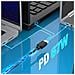 JUP1565DCE3A-EN Mini caricatore GaN PD USB-C® da 67 W con 3 tipi di connettore CC - UE - Foto miniatura 6