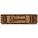 Mobile Porta TV con Luci LED Legno Antico 193,5x41x50 cm - Foto miniatura 2