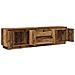 Mobile Porta TV con Luci LED Legno Antico 193,5x41x50 cm - Foto miniatura 10
