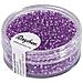Rayher - 17 Grammi - Perline In Vetro Rotonde Con Foro Argentato Ø2mm - Colore Lilla - Foto miniatura 1