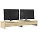 Supporto Monitor Con Cassetti Sonoma 100x27x15 Cm In Truciolato - Foto miniatura 3