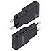 ASCH-30W2P049-BK Caricabatterie per dispositivi mobili Fotocamera, MP3, MP4, Telefono cellulare, Navigatore, Computer portatile, Console portatile, Smartphone, Tablet, Universale Nero AC Ricarica rapida Interno - Foto miniatura 4