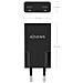 ASCH-30W2P049-BK Caricabatterie per dispositivi mobili Fotocamera, MP3, MP4, Telefono cellulare, Navigatore, Computer portatile, Console portatile, Smartphone, Tablet, Universale Nero AC Ricarica rapida Interno - Foto miniatura 5