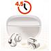Auricolari Bluetooth Clip Riduzione Rumore Custodia, Beige - Foto miniatura 2