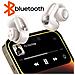 Auricolari Bluetooth Clip Riduzione Rumore Custodia, Beige - Foto miniatura 5